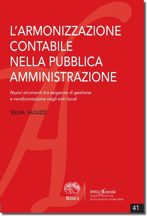 Copertina L'armonizzazione contabile nella pubblica amministrazione